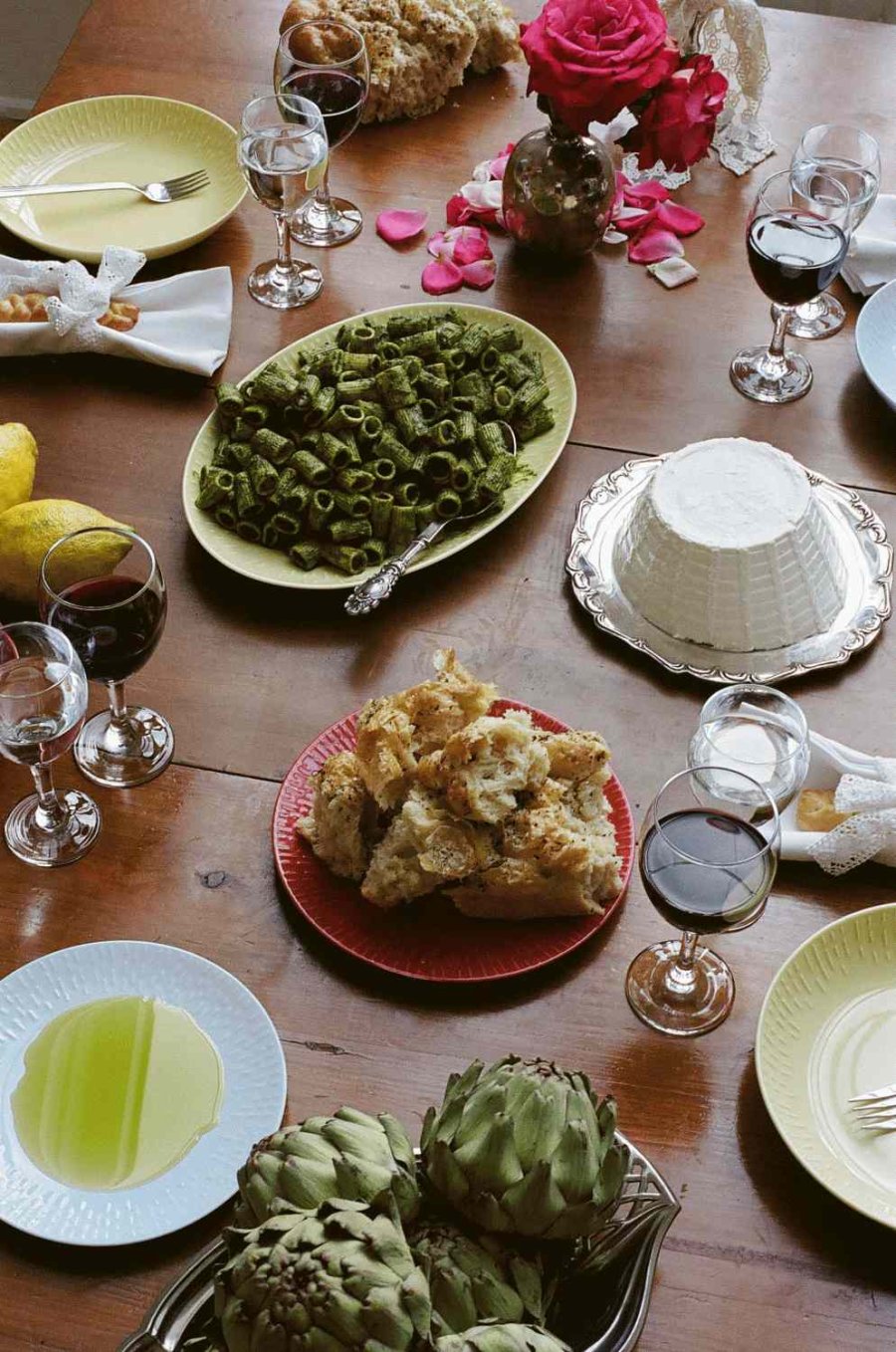 aida Confetti Serveringsfad 36,8 cm, Gul