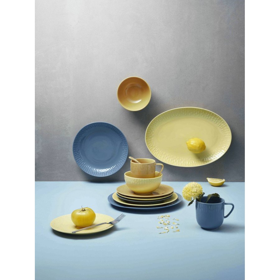 aida Confetti Serveringsfad 36,8 cm, Gul