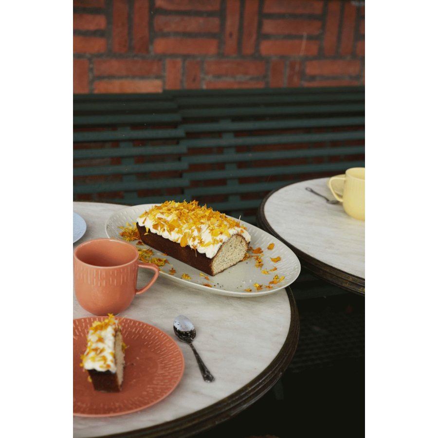 aida Confetti Tallerken 21 cm, Orange