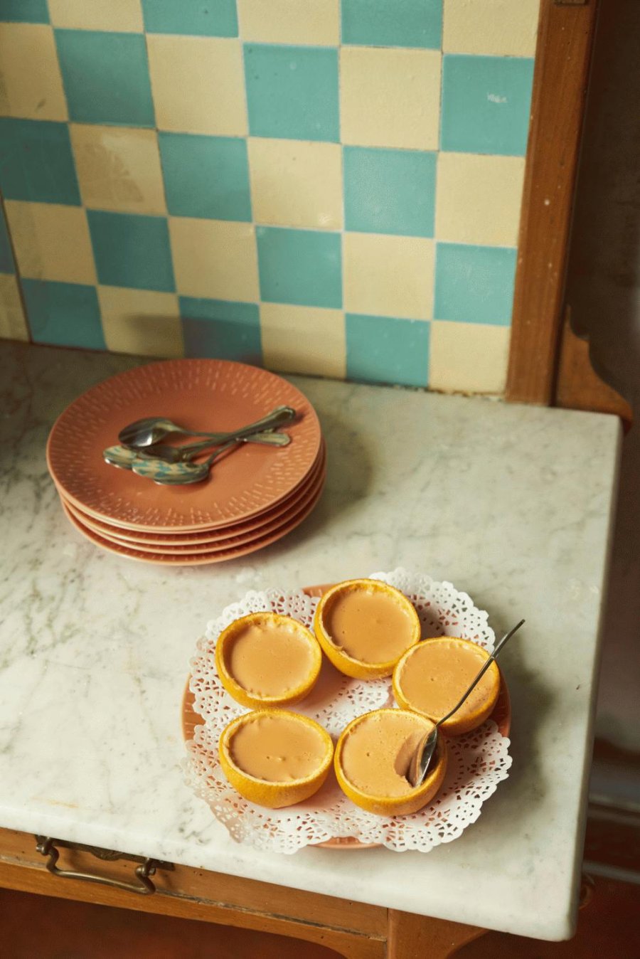 aida Confetti Tallerken 27,5 cm, Orange