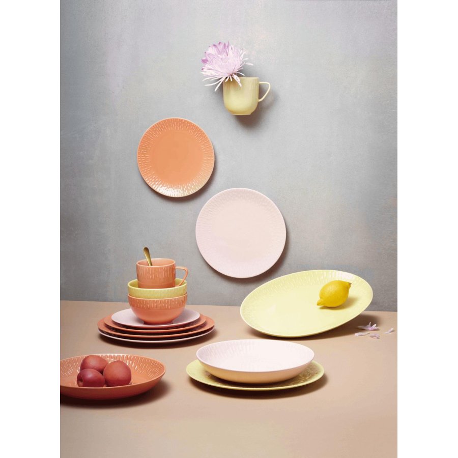 aida Confetti Pastatallerken 23 cm, Orange