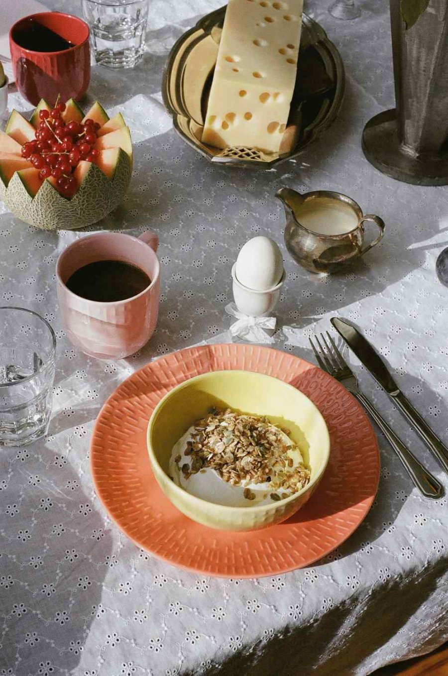 aida Confetti Tallerken 24 cm, Orange