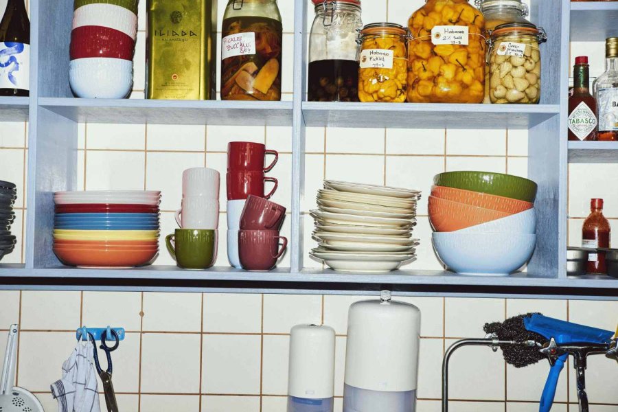 aida Confetti Sk�l �24,5 cm, Orange