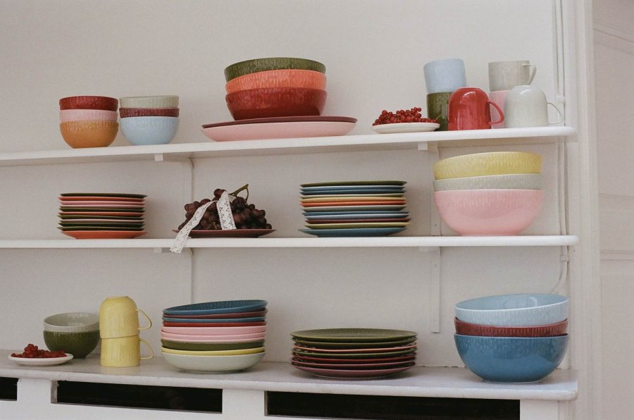 aida Confetti Sk�l �24,5 cm, Lyser�d