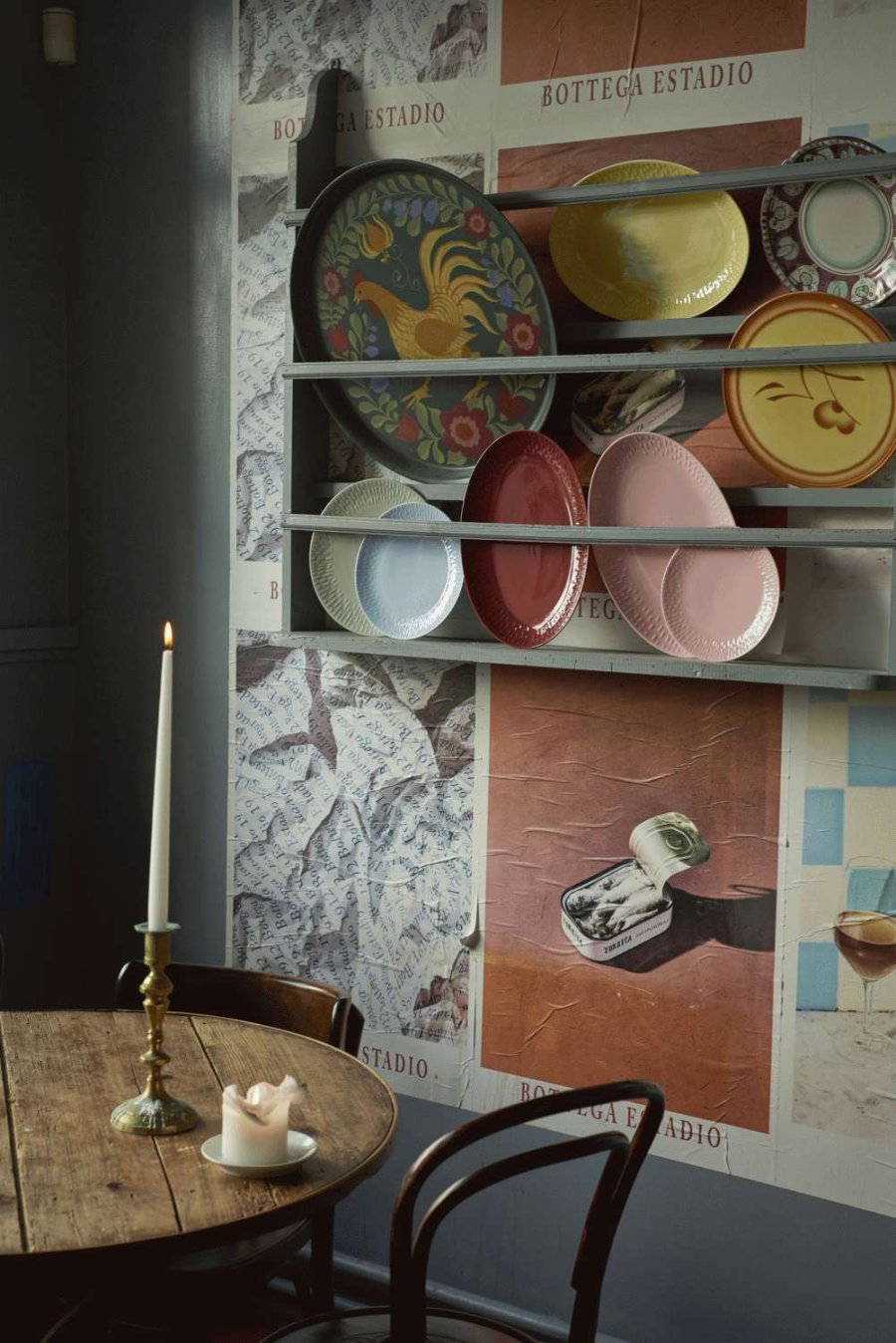 aida Confetti Serveringsfad 36,8 cm, Lyser�d