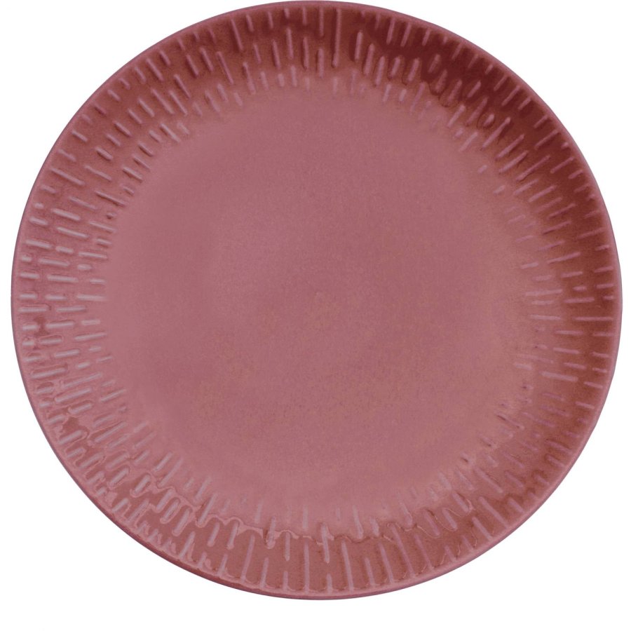 aida Confetti Tallerken 27,5 cm, Bordeaux