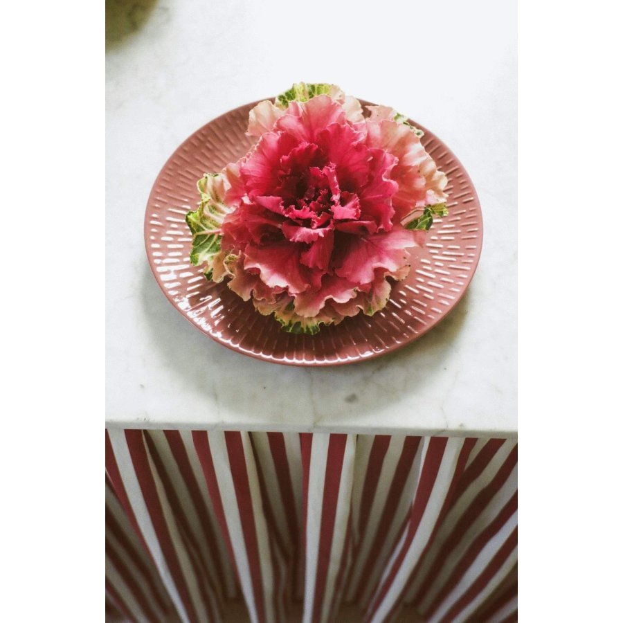 aida Confetti Tallerken 24 cm, Bordeaux