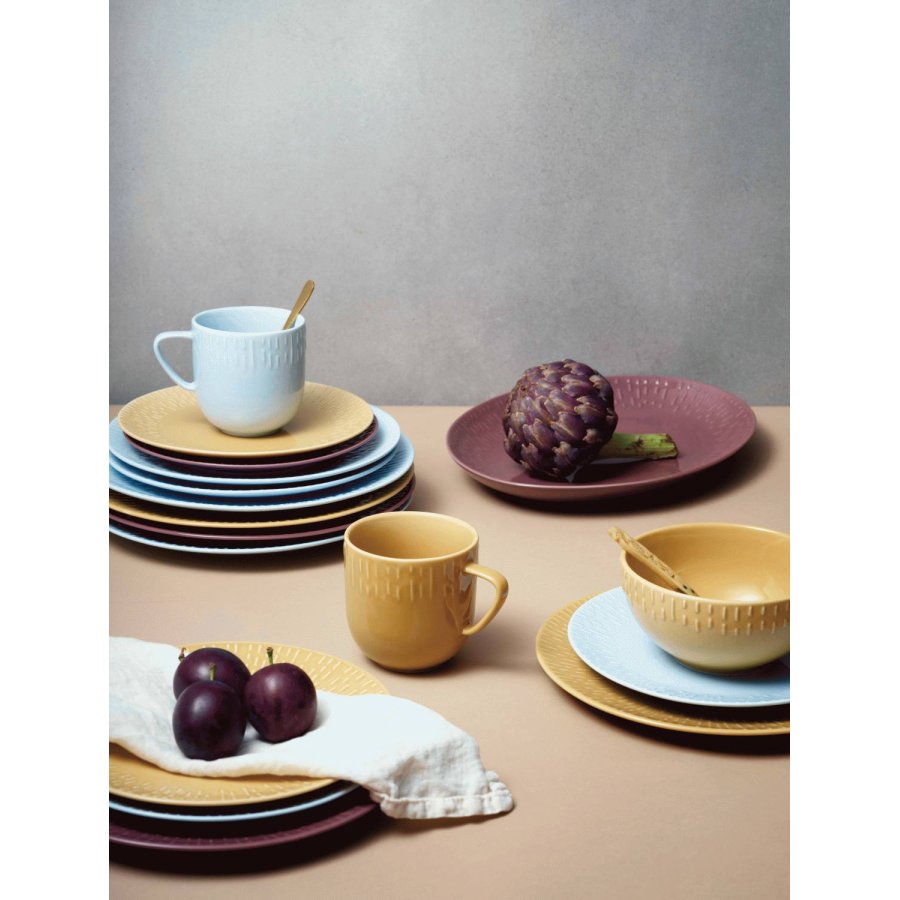 aida Confetti Tallerken 21 cm, Mustard