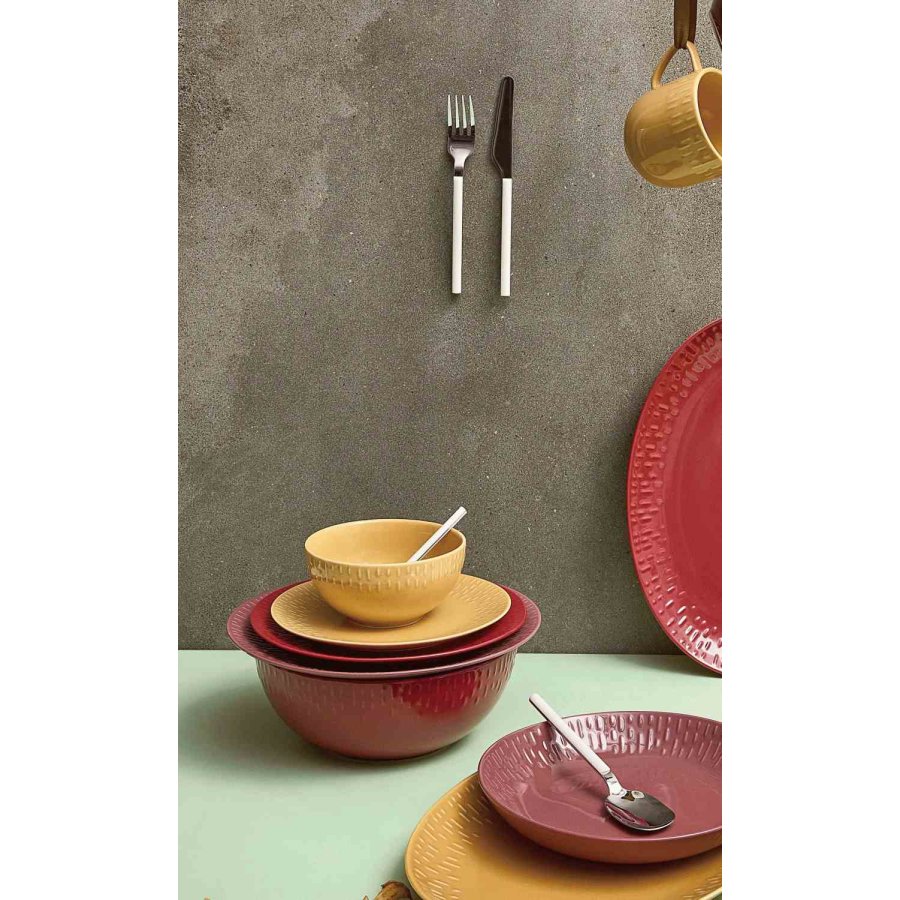 aida Confetti Tallerken 21 cm, Mustard