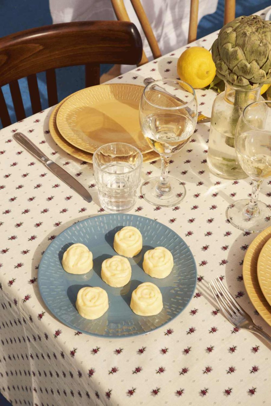 aida Confetti Tallerken 27,5 cm, Mustard