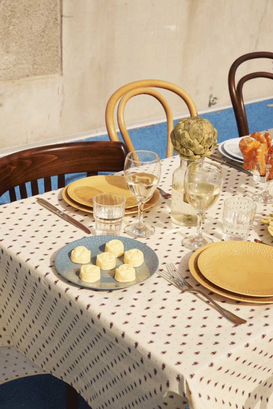 aida Confetti Tallerken 24 cm, Mustard