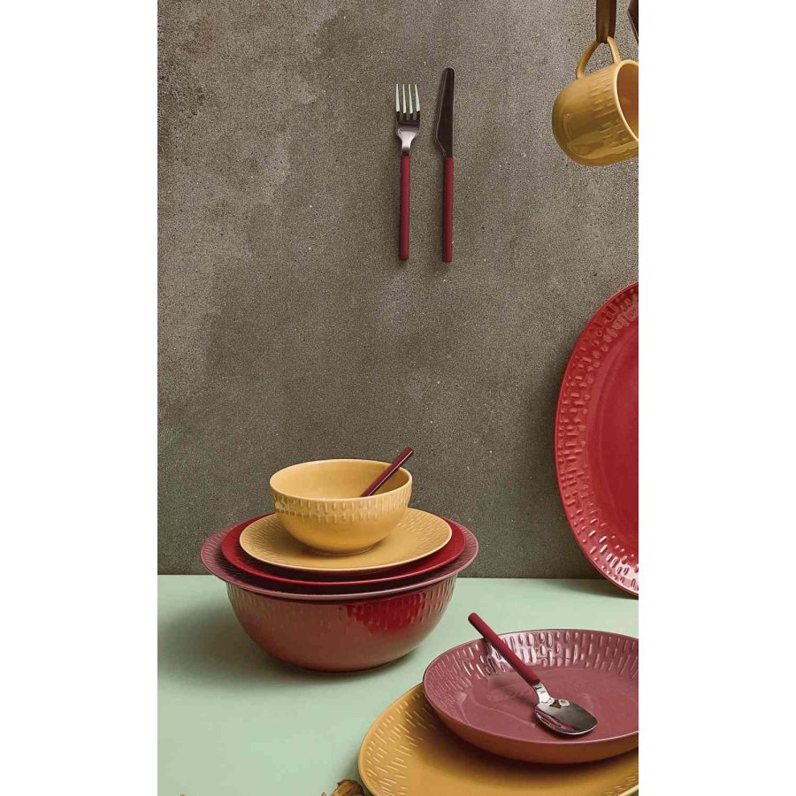 aida Confetti Sk�l �14 cm, Mustard