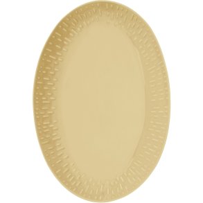 aida Confetti Serveringsfad 36,8 cm, Mustard