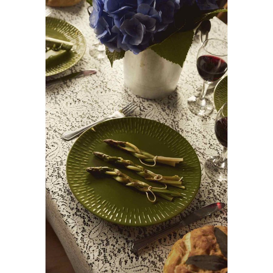 aida Confetti Tallerken 21 cm, Gr�n