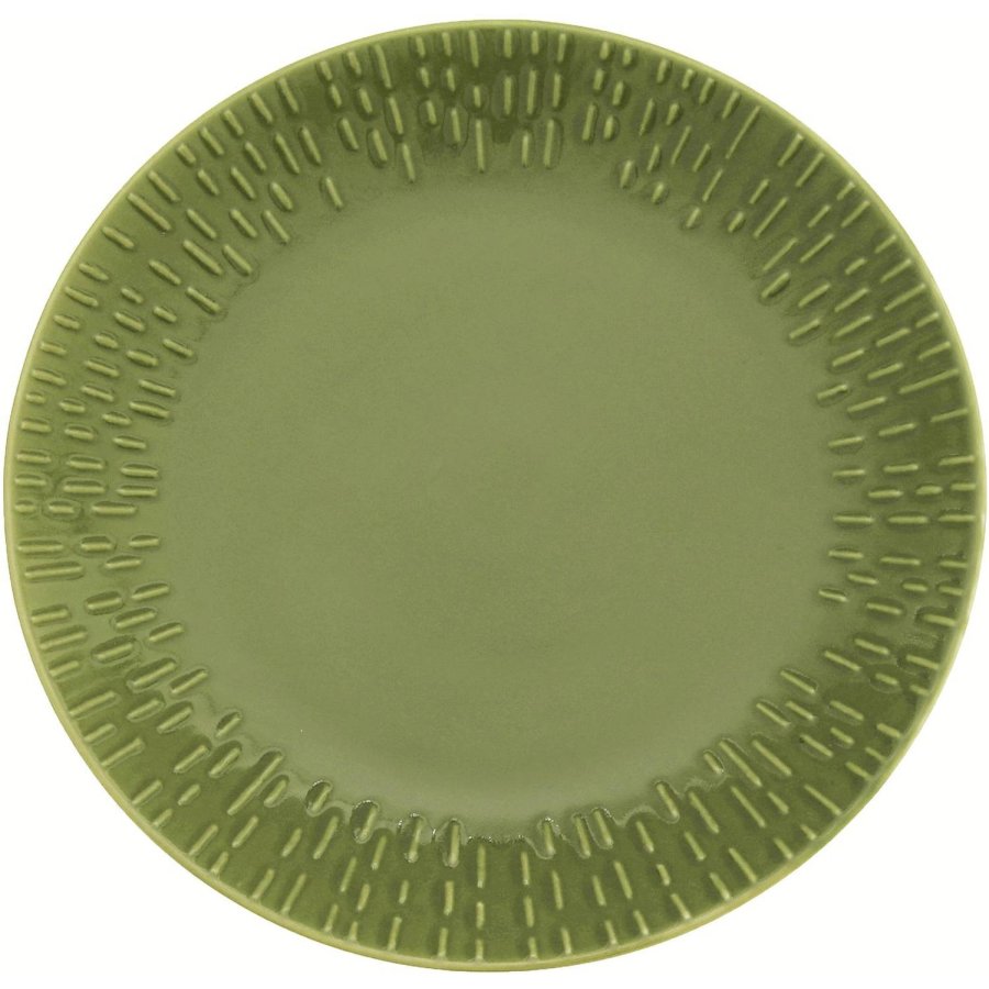 aida Confetti Tallerken 21 cm, Gr�n