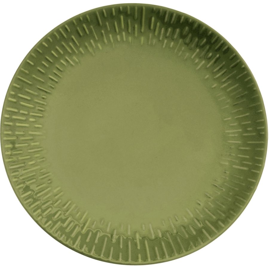 aida Confetti Tallerken 27,5 cm, Gr�n