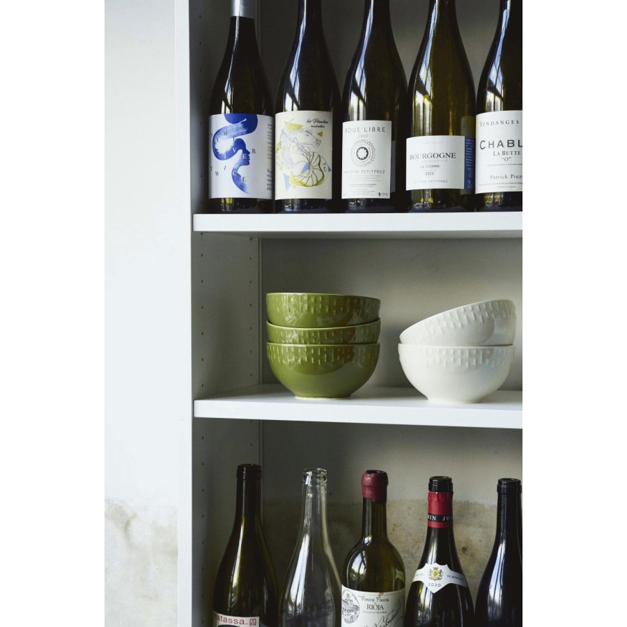 aida Confetti Sk�l �14 cm, Gr�n