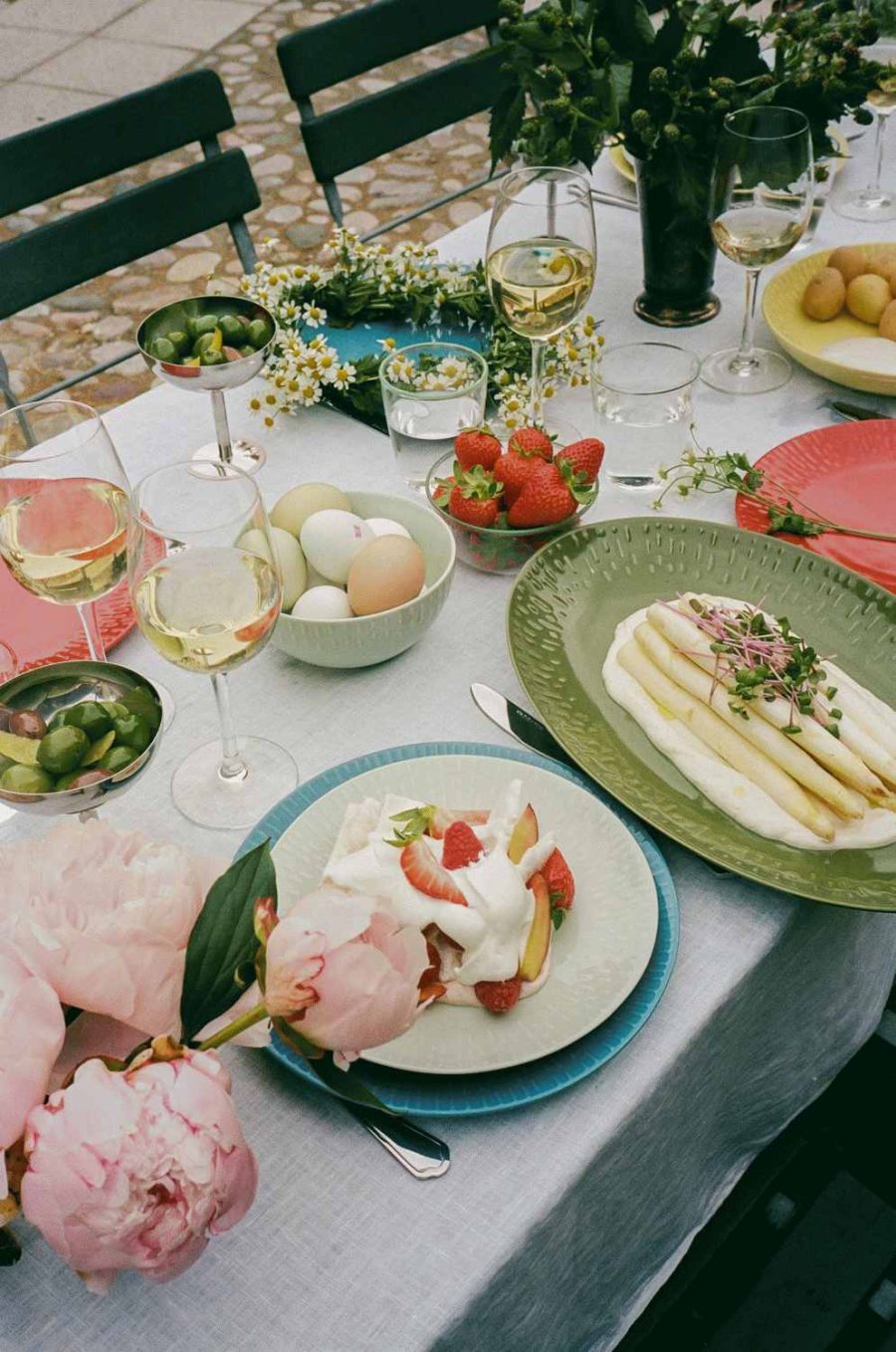 aida Confetti Serveringsfad 36,8 cm, Gr�n