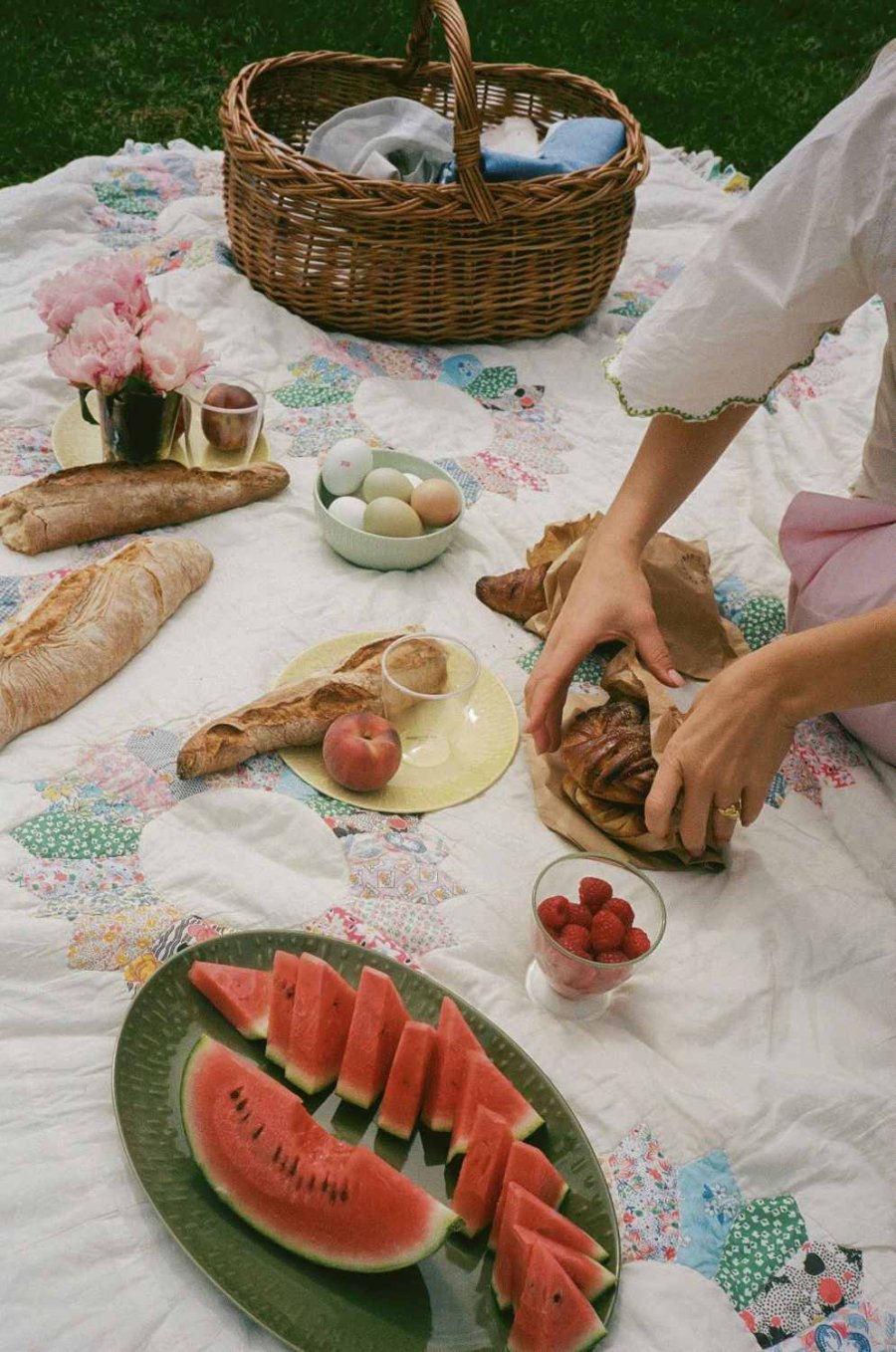 aida Confetti Serveringsfad 36,8 cm, Gr�n