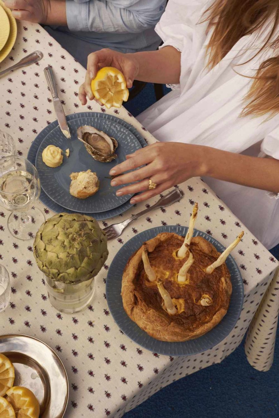 aida Confetti Tallerken 27,5 cm, M�rkebl�