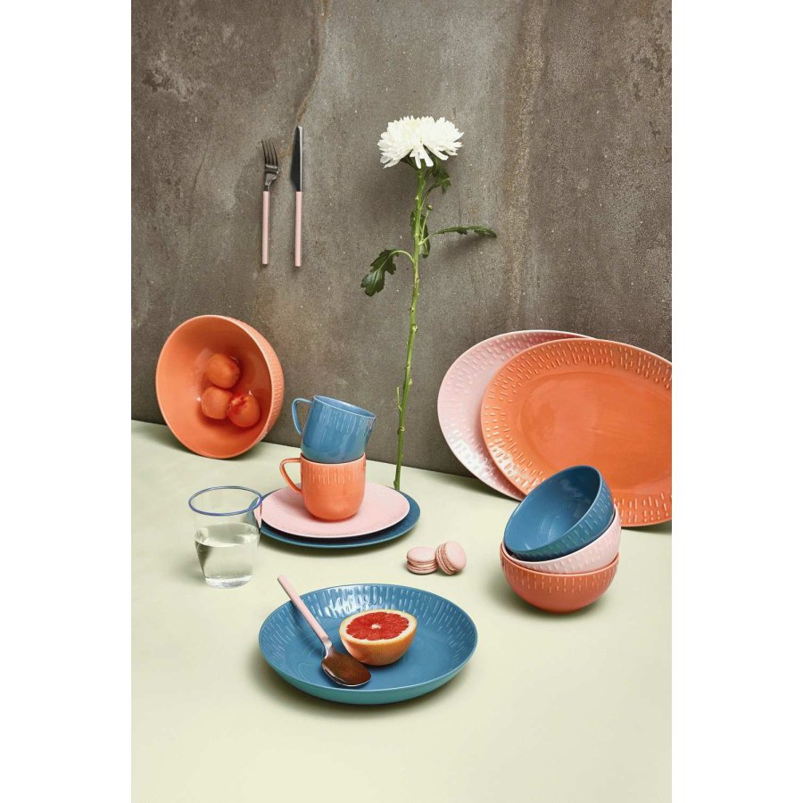 aida Confetti Pastatallerken 23 cm, M�rkebl�