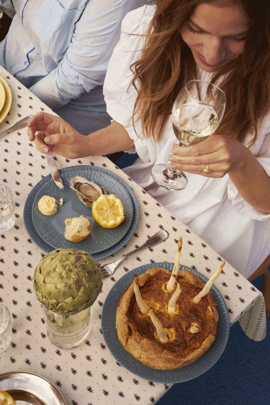 aida Confetti Tallerken 24 cm, M�rkebl�