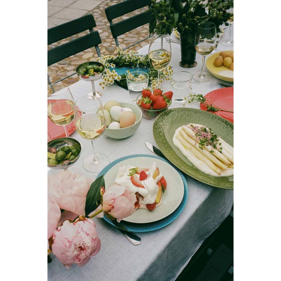 aida Confetti Tallerken 24 cm, M�rkebl�