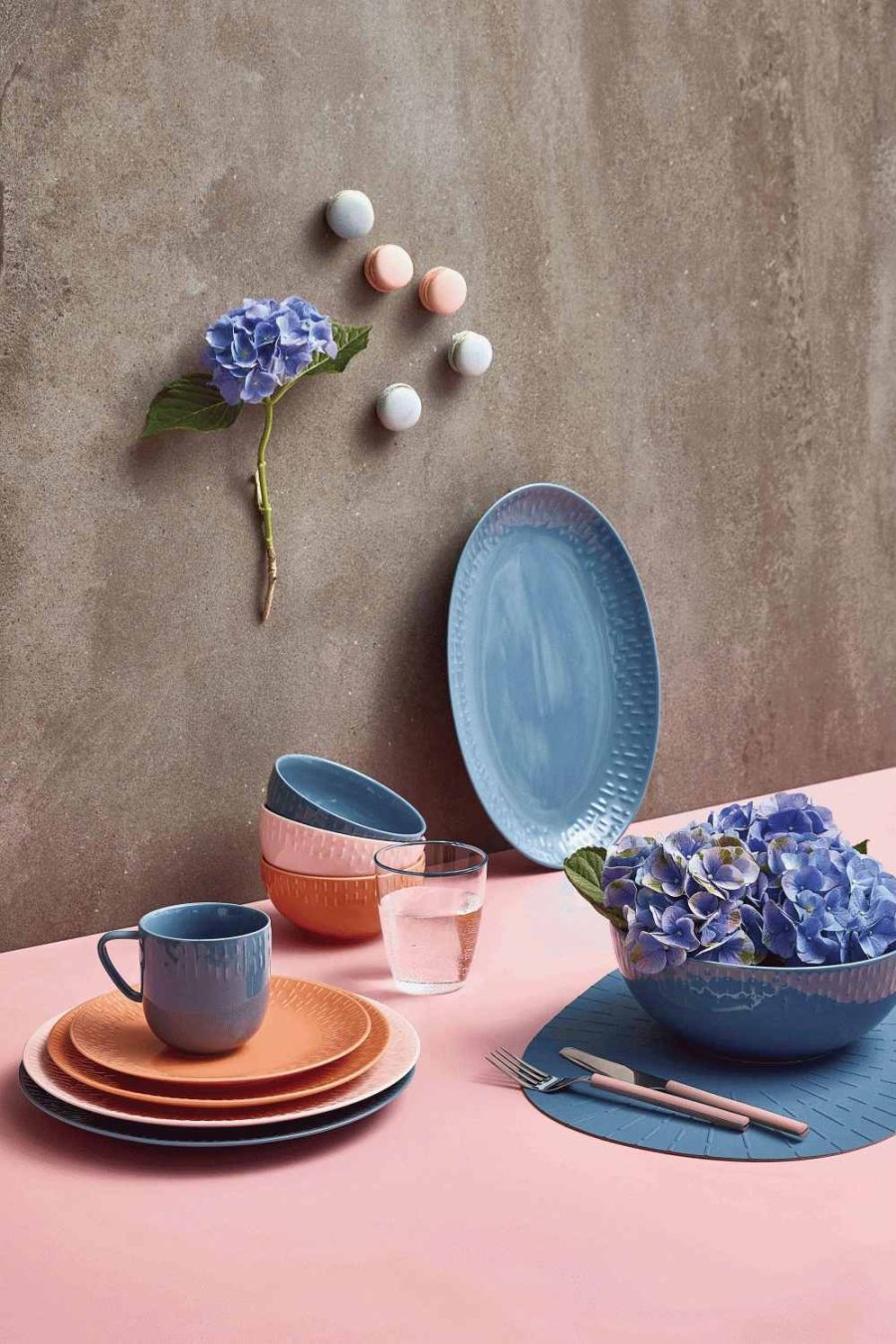 aida Confetti Sk�l �24,5 cm, M�rkebl�