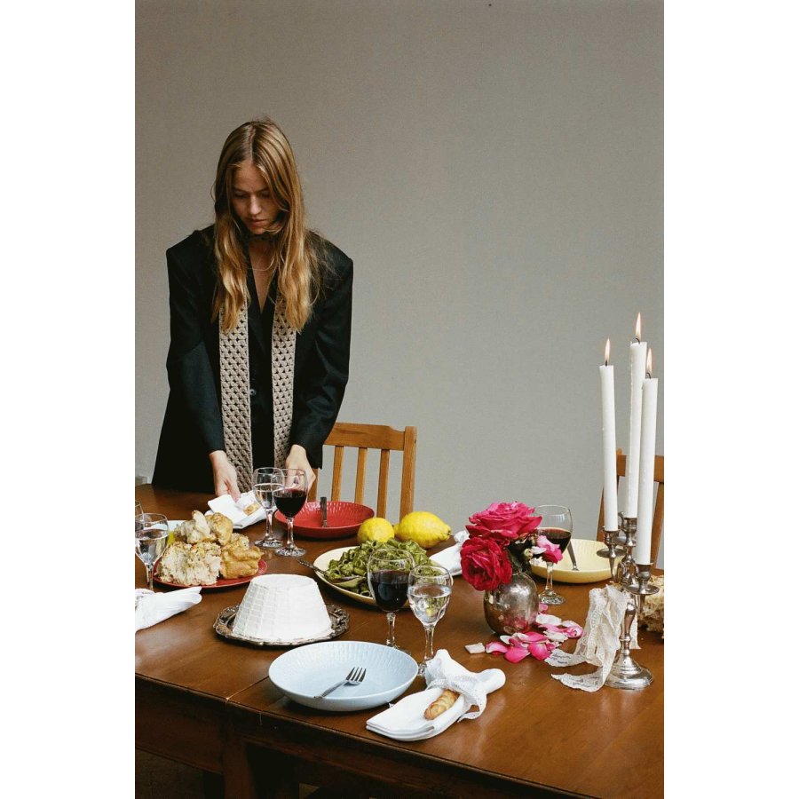 aida Confetti Pastatallerken 23 cm, Lysebl�