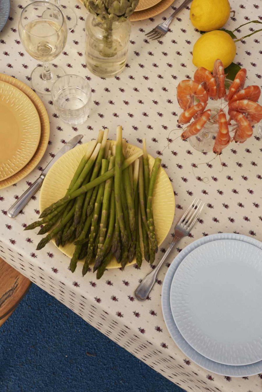 aida Confetti Tallerken 24 cm, Lysebl�