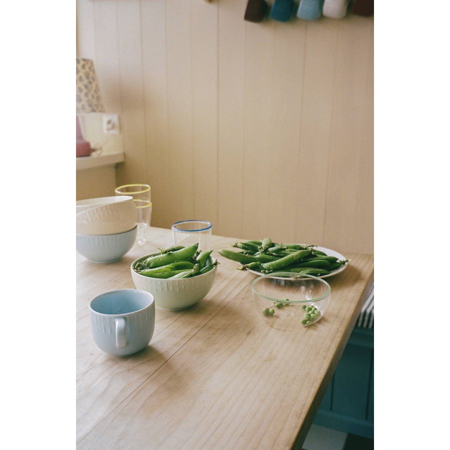 aida Confetti Sk�l �14 cm, Lysebl�