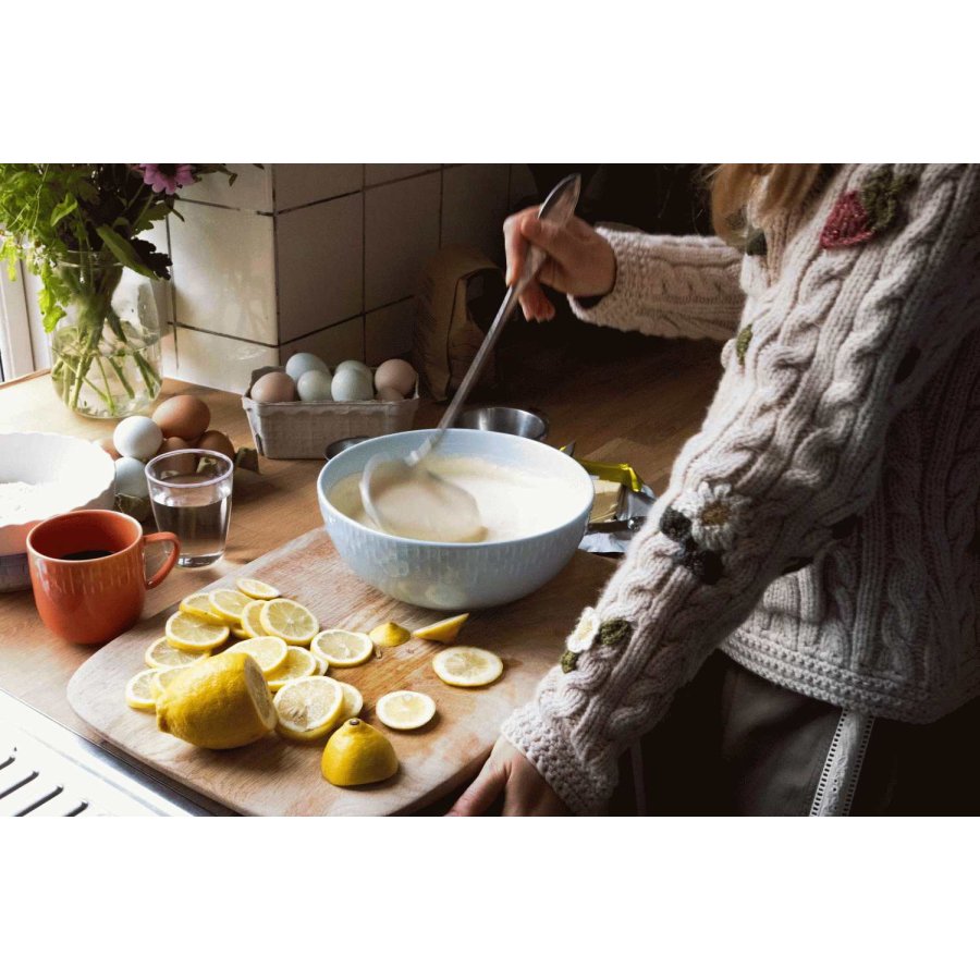 aida Confetti Sk�l �24,5 cm, Lysebl�