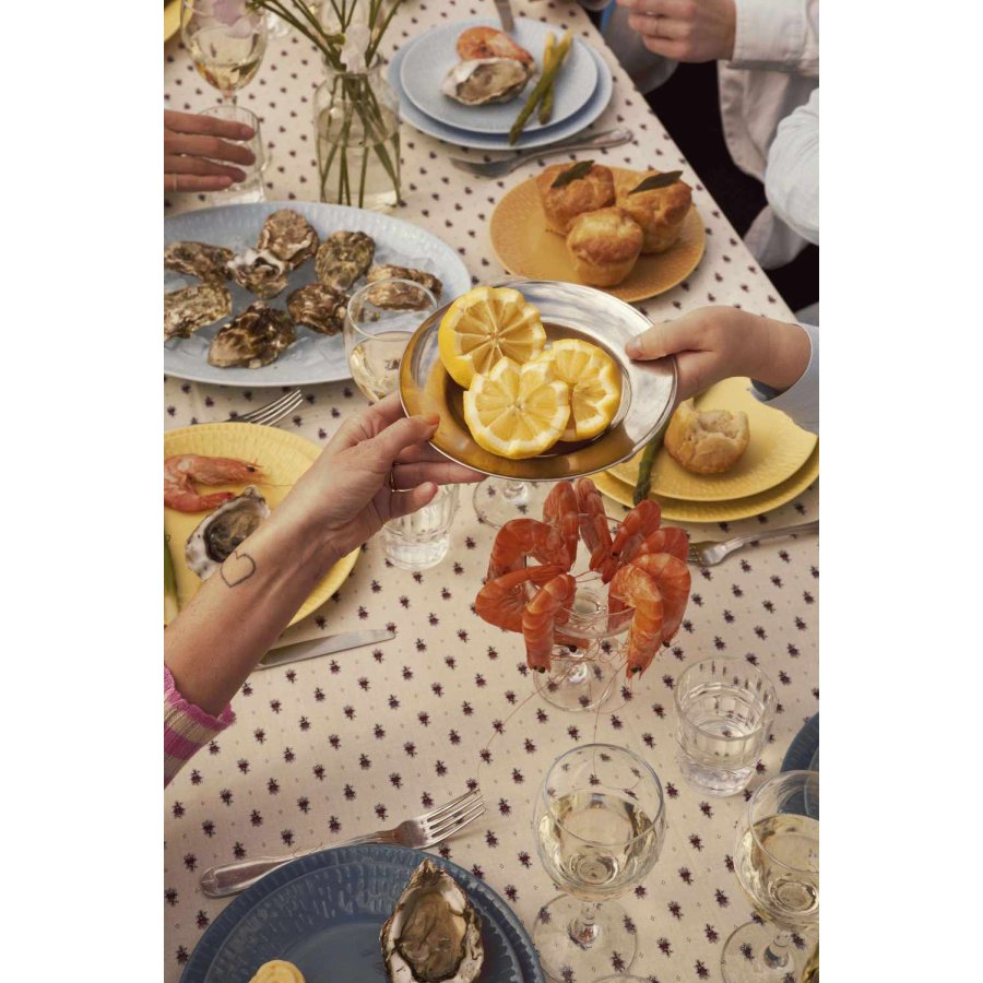 aida Confetti Serveringsfad 36,8 cm, Lysebl�