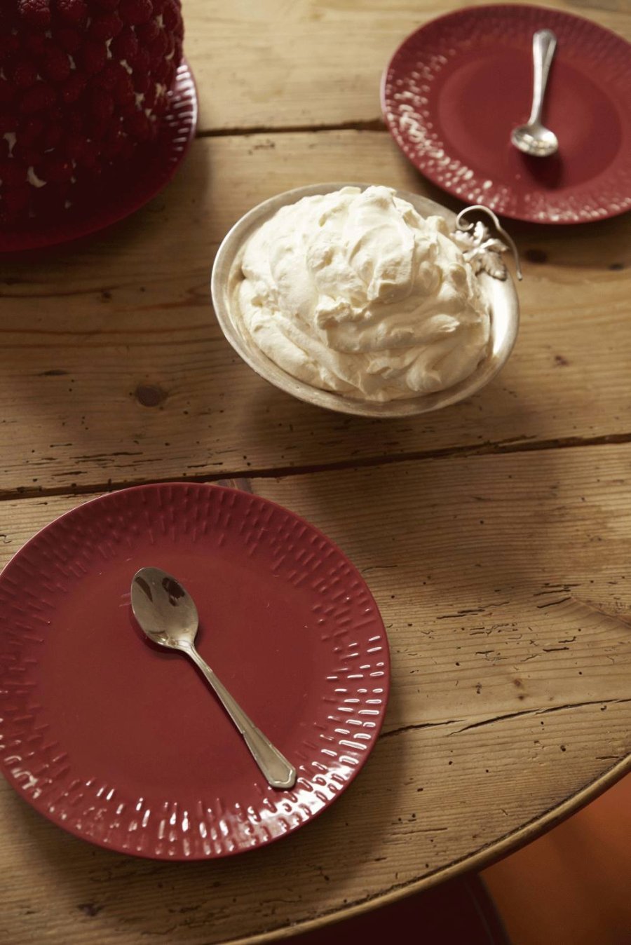 aida Confetti Tallerken 21 cm, R�d