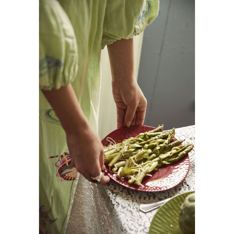 aida Confetti Tallerken 21 cm, R�d