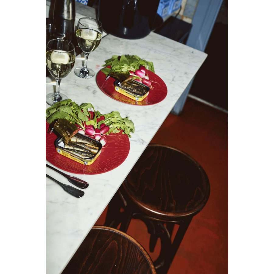 aida Confetti Tallerken 27,5 cm, R�d