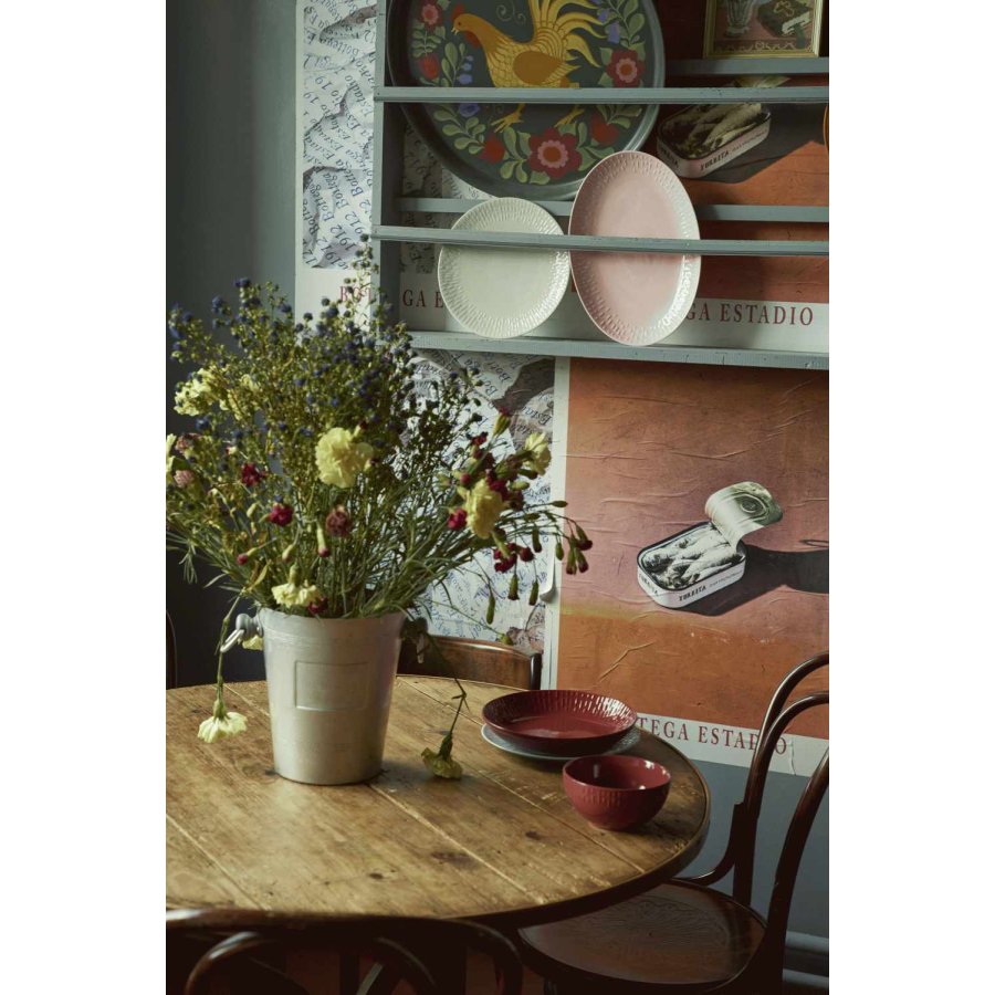 aida Confetti Pastatallerken 23 cm, R�d