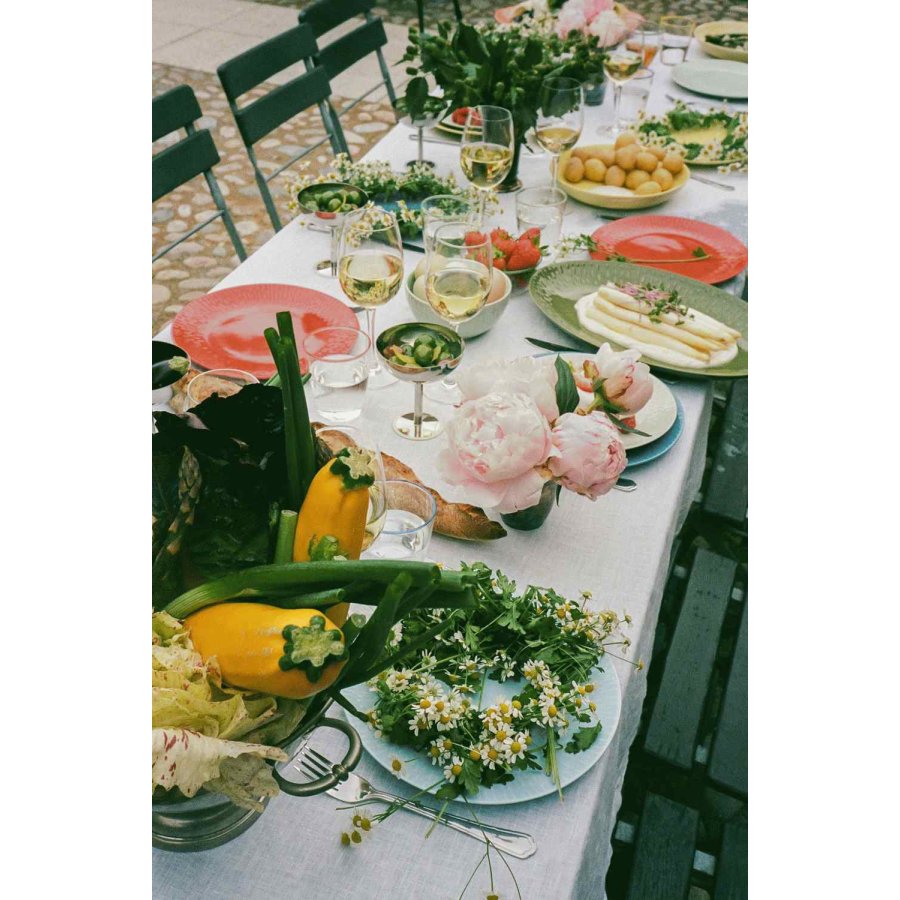 aida Confetti Tallerken 24 cm, R�d