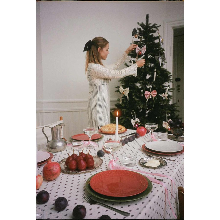 aida Confetti Tallerken 24 cm, R�d