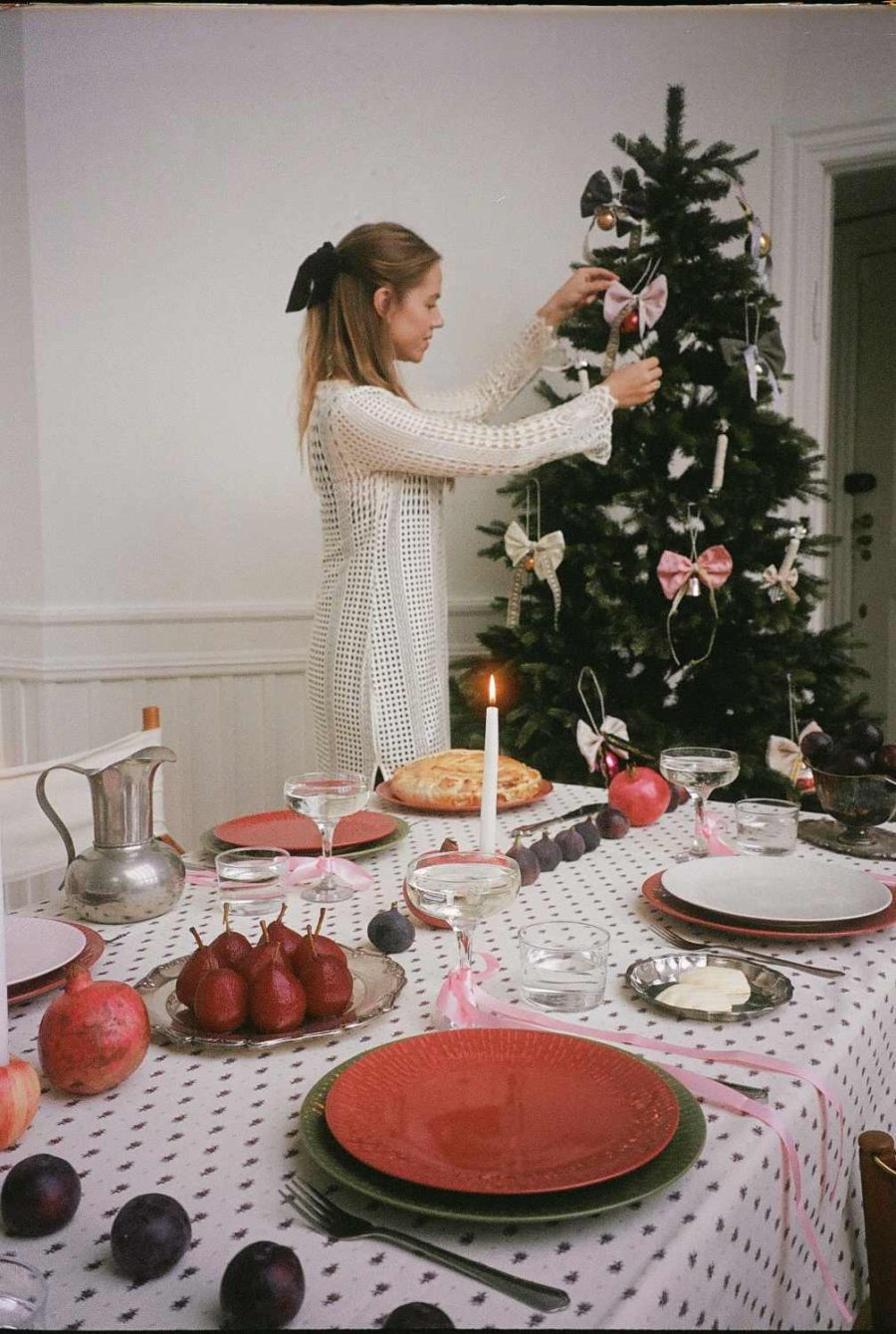 aida Confetti Tallerken 24 cm, R�d