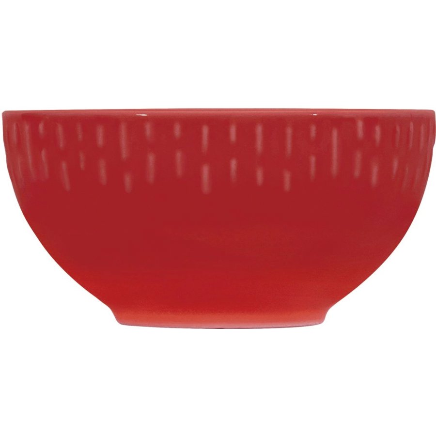 aida Confetti Sk�l �14 cm, R�d