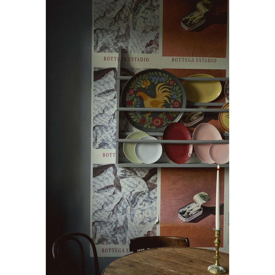 aida Confetti Serveringsfad 36,8 cm, R�d