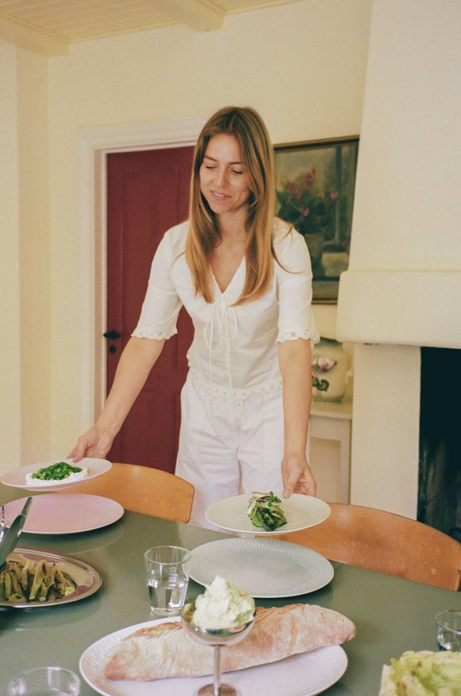 aida Confetti Tallerken 24 cm, Lysegr�n