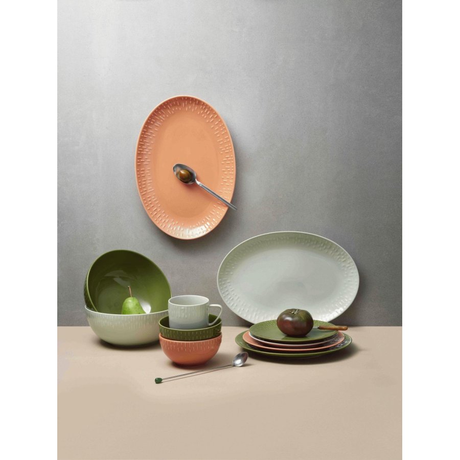 aida Confetti Sk�l �24,5 cm, Lysegr�n