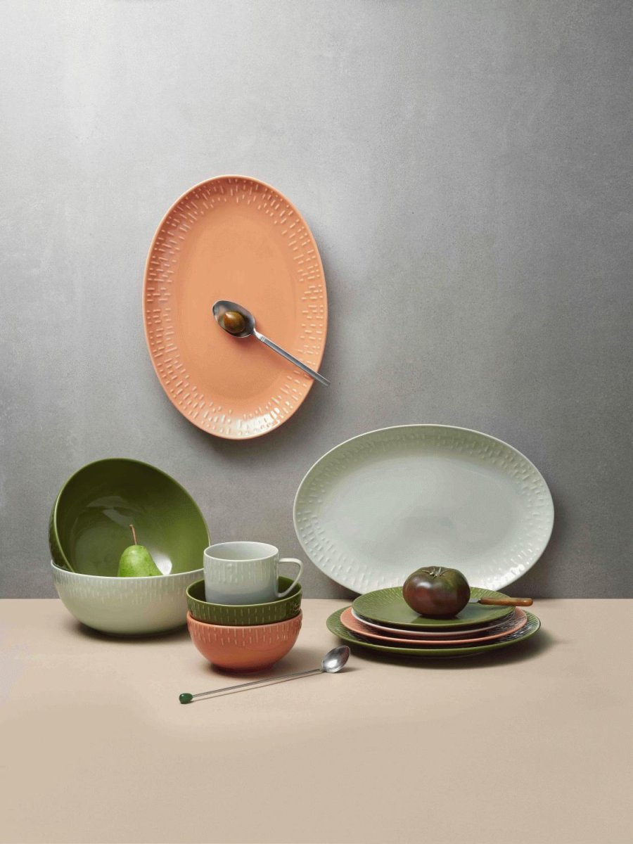 aida Confetti Sk�l �24,5 cm, Lysegr�n