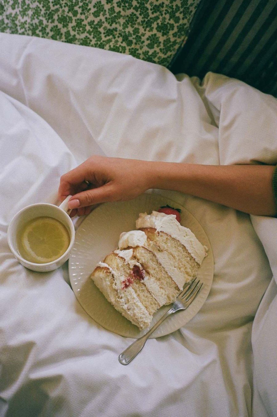 aida Confetti Tallerken 21 cm, Hvid