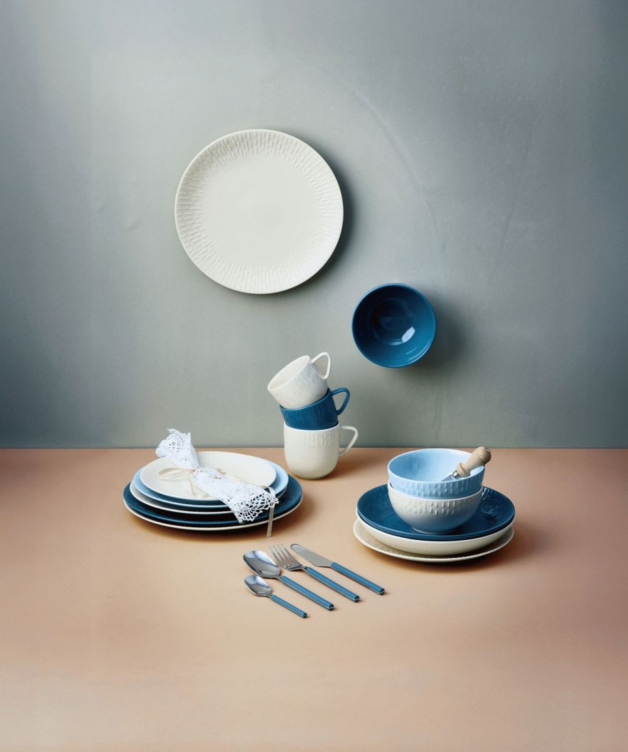 aida Confetti Tallerken 27,5 cm, Hvid