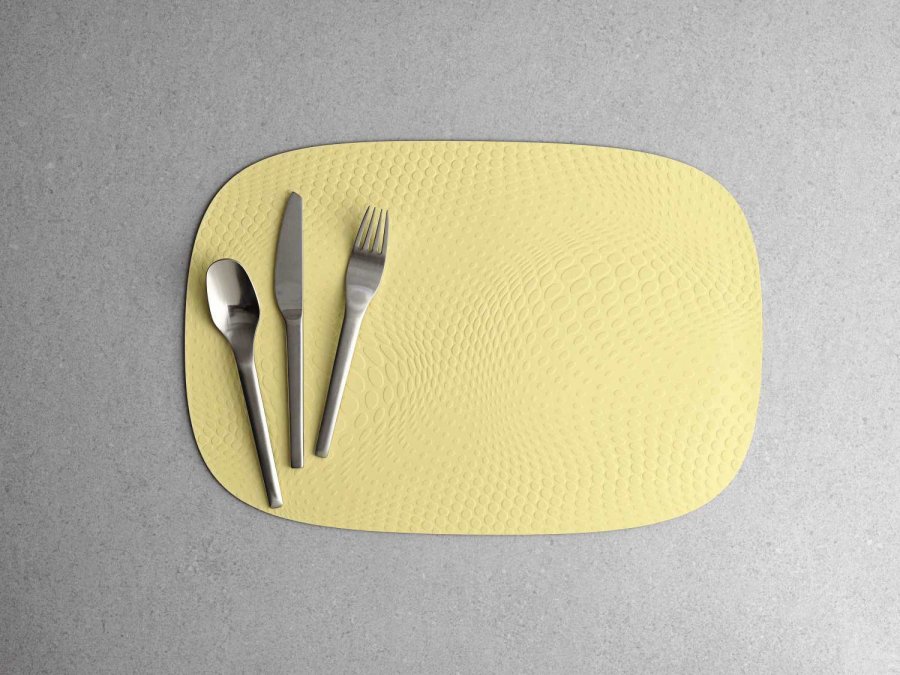 aida Karim Rashid D�kkeserviet 30,6x45 cm, Lemon