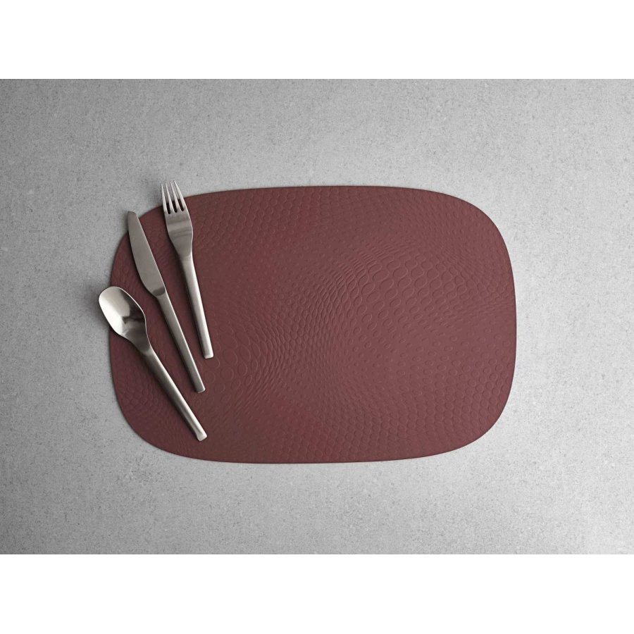 aida Karim Rashid D�kkeserviet 30,6x45 cm, Bordeaux