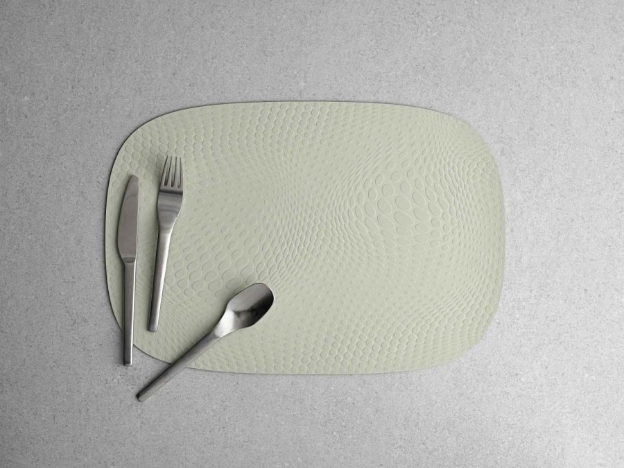 aida Karim Rashid D�kkeserviet 30,6x45 cm, Lysegr�n